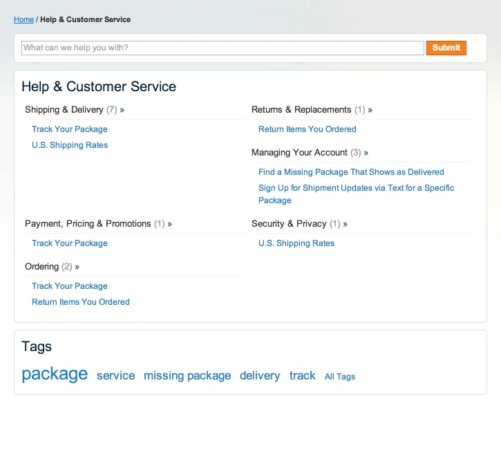 Knowledge base Frontend