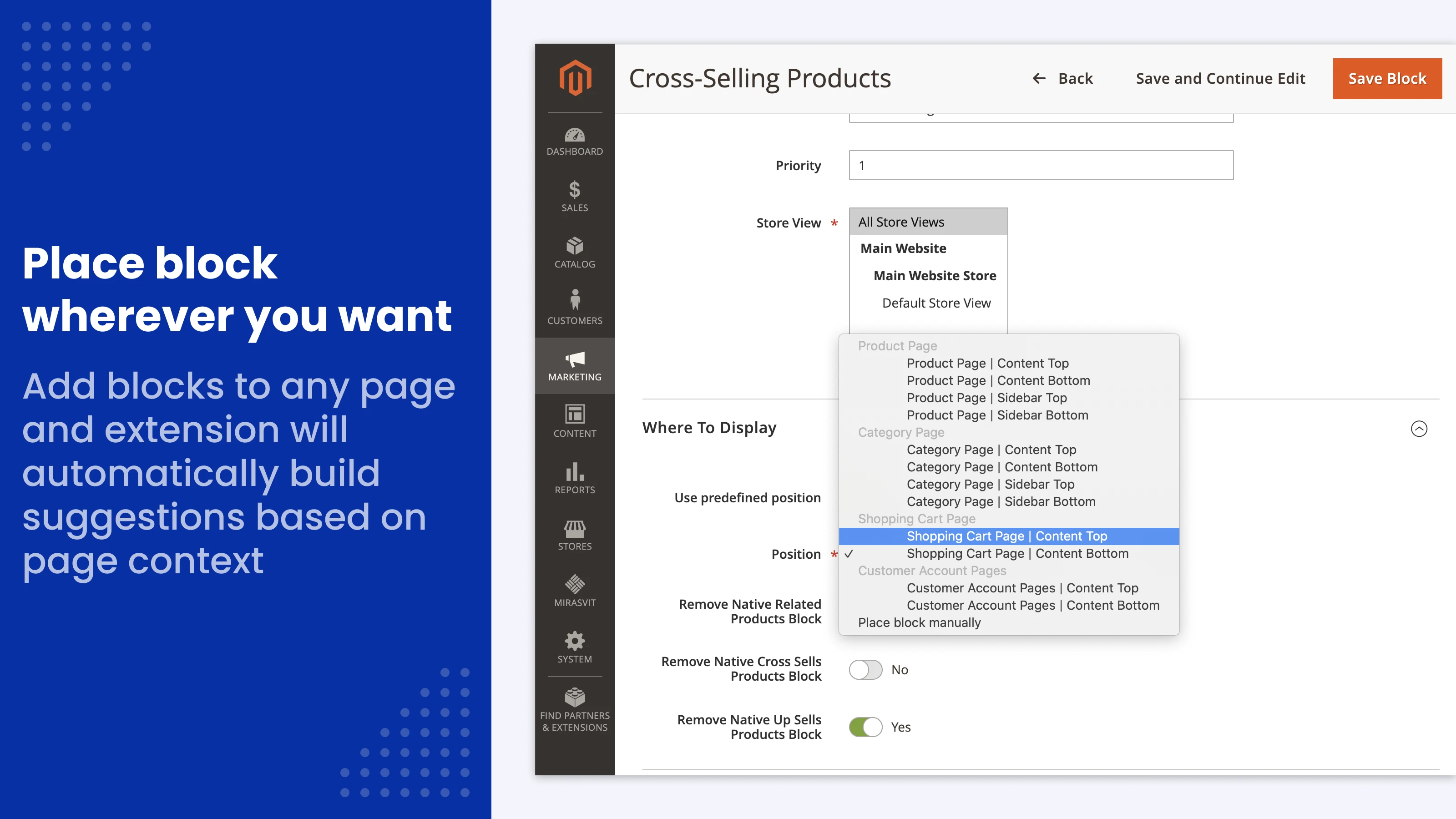 magento related products module