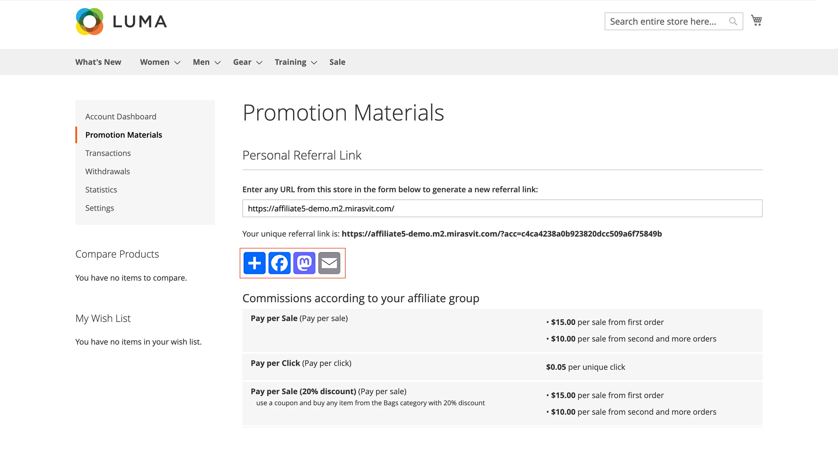 AddToAny buttons example
