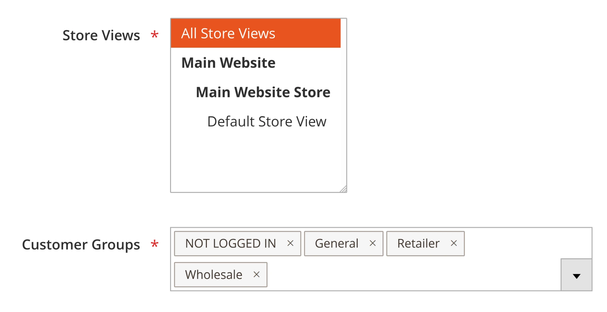 magento enterprise banners