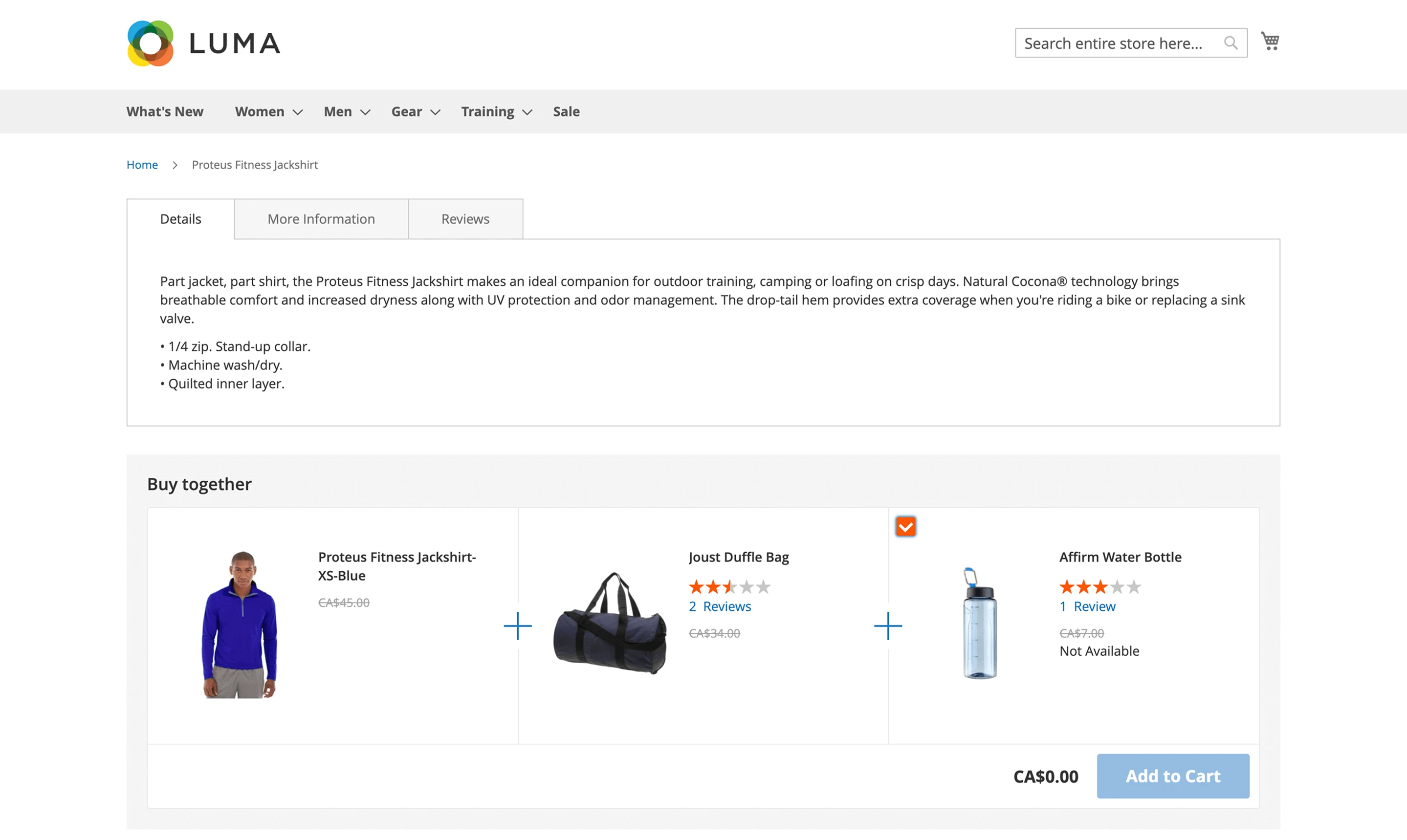 Cart Restriction for Kits with Unavailable Optional Products