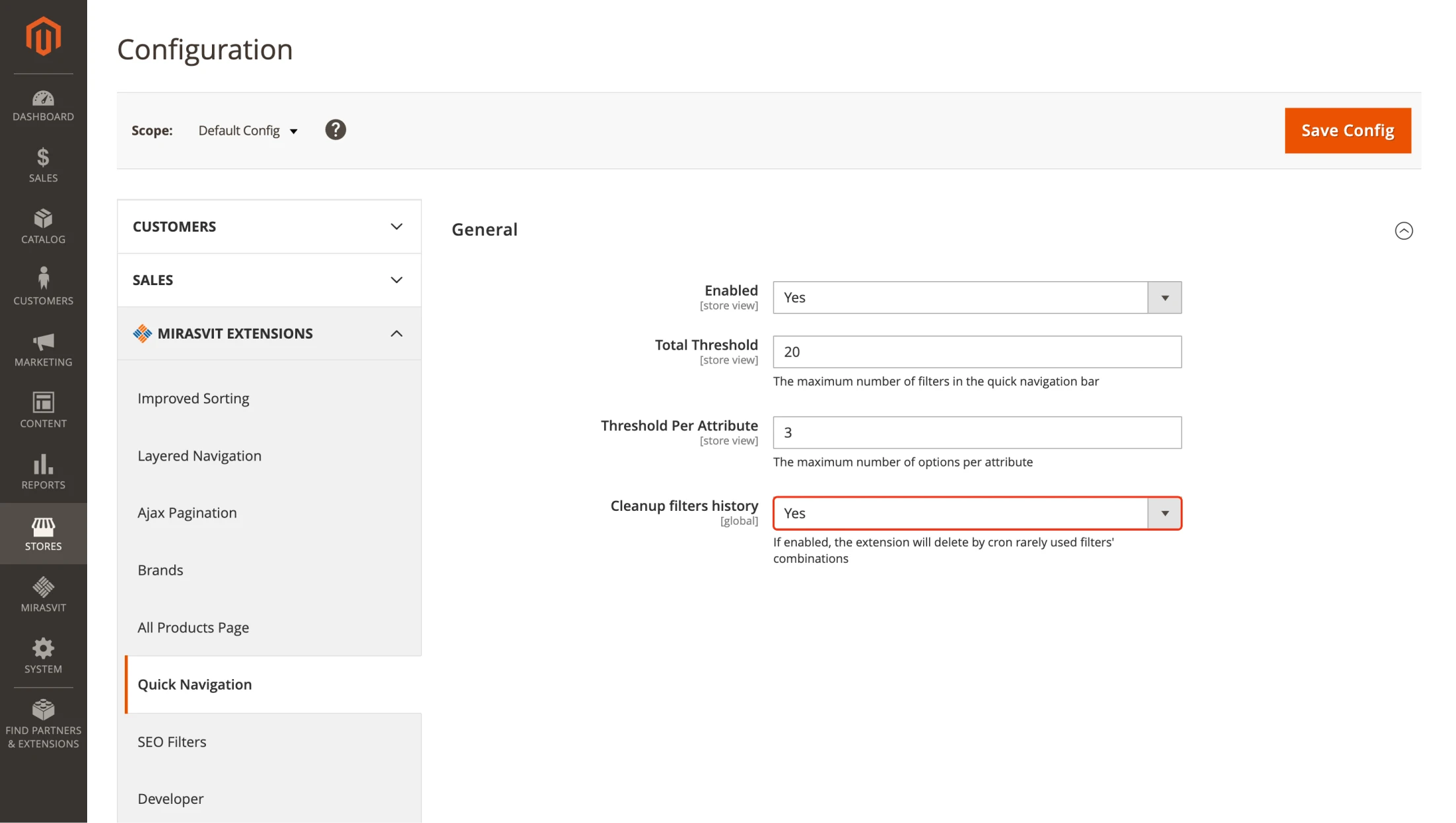 Clean Up Old Sequences (Used Filter Combinations) by Cron