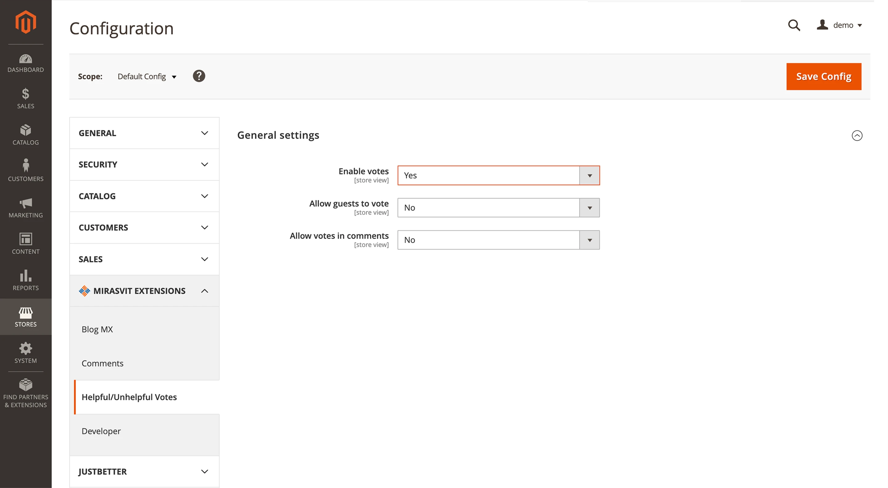 Enabling helpful/unhelpful voting for blog comments