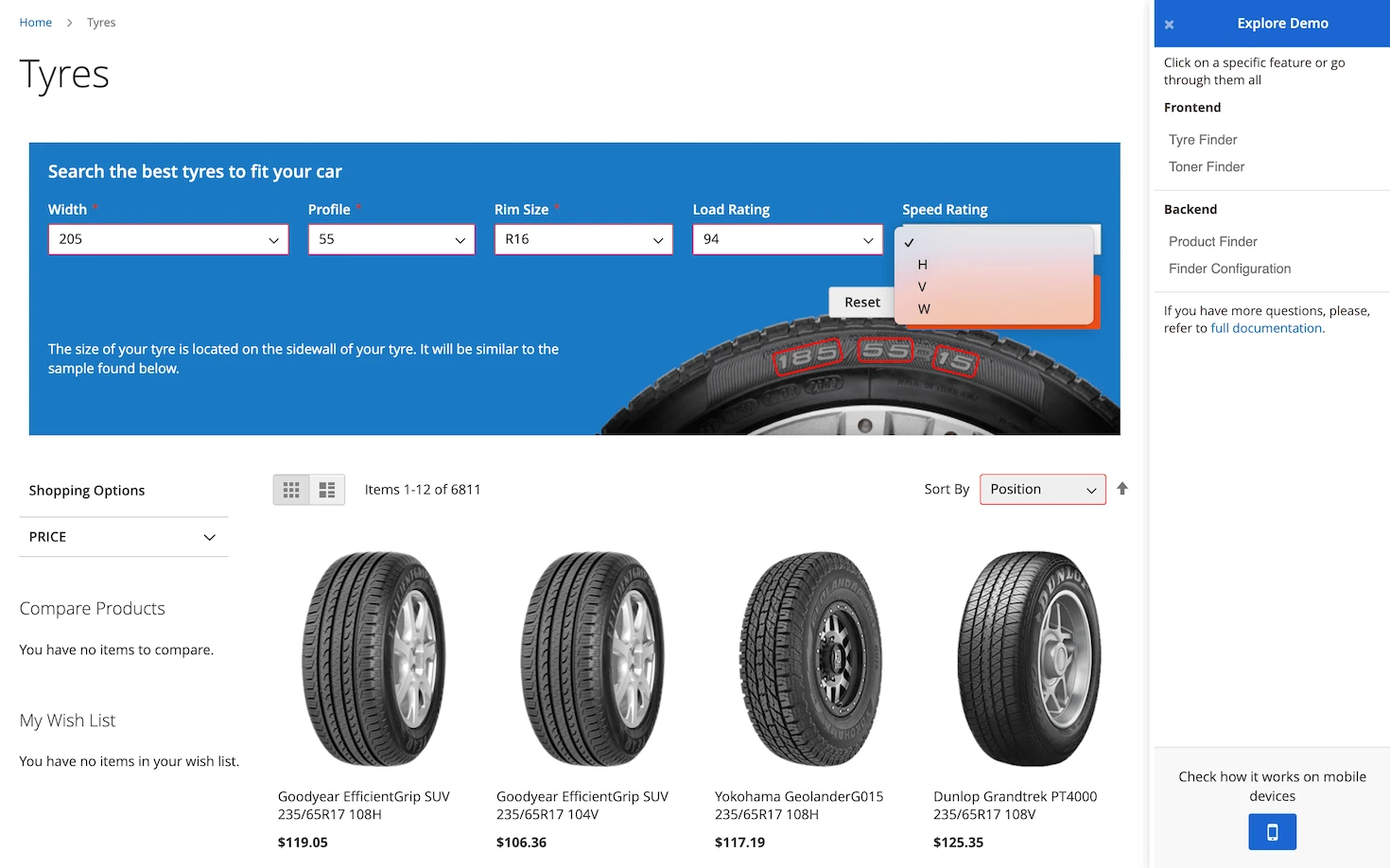 Improved filter logic for dynamic option updates