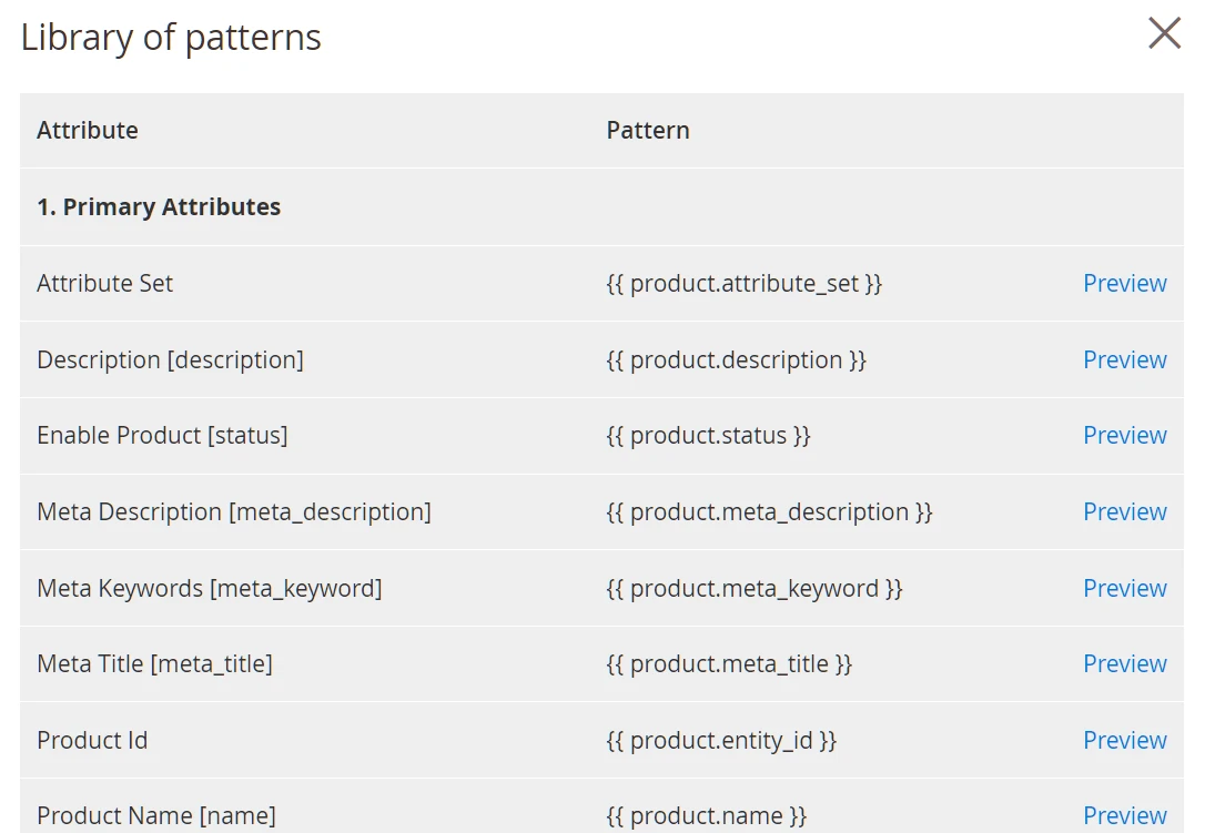 Magento Google product feed