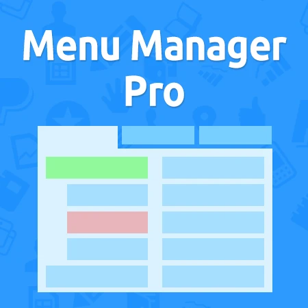 Menu Manager Pro