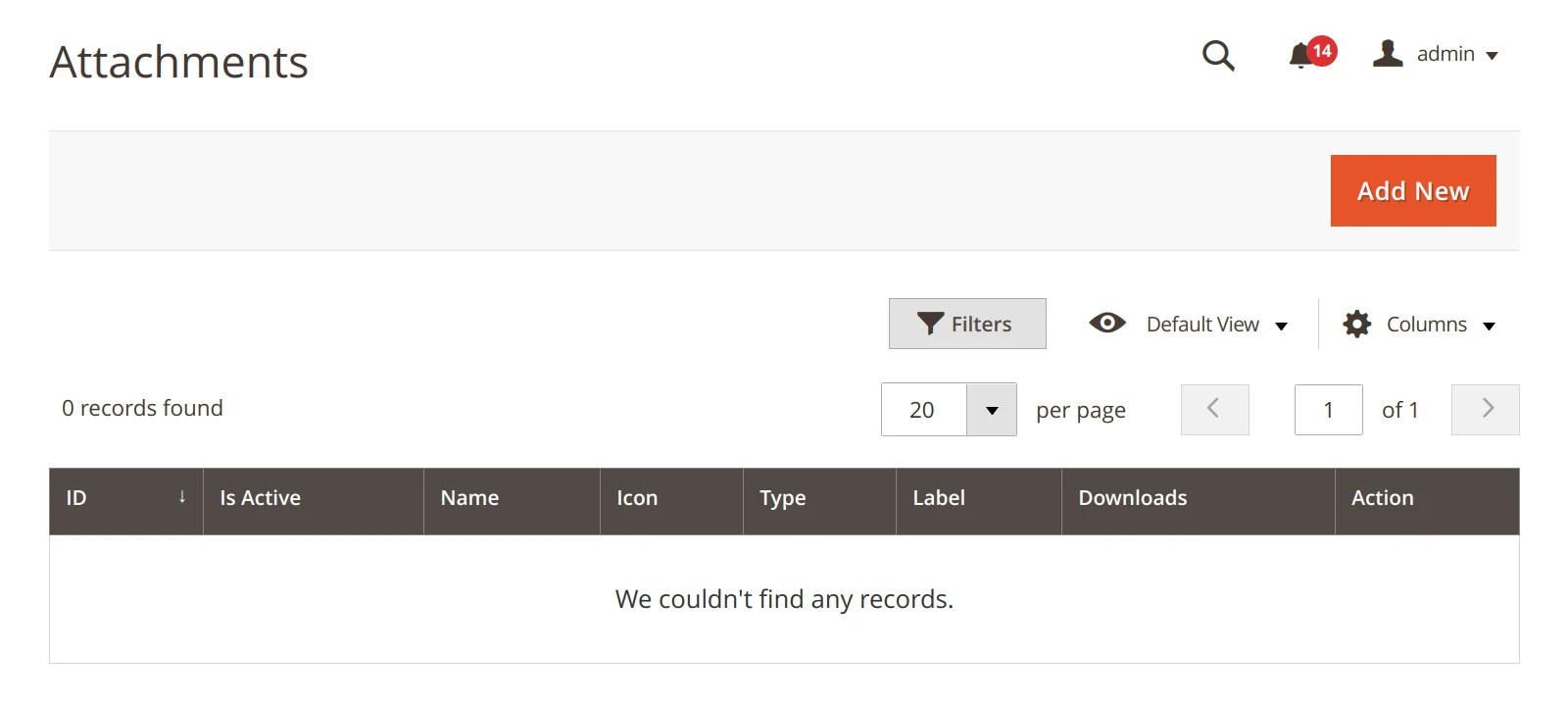 Adding a new attachment in Mirasvit Product Attachment Magento 2 module