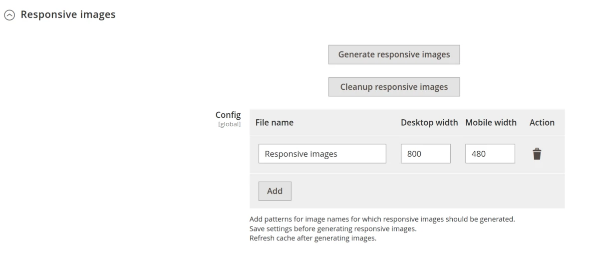 Properly Size Images
